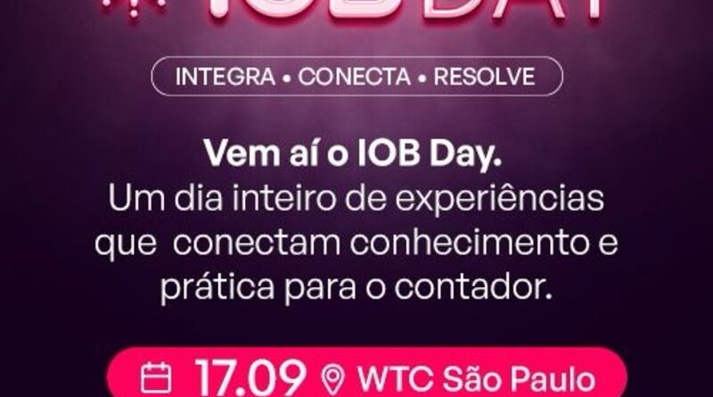 IOB realizará evento para profissionais contábeis e empresas