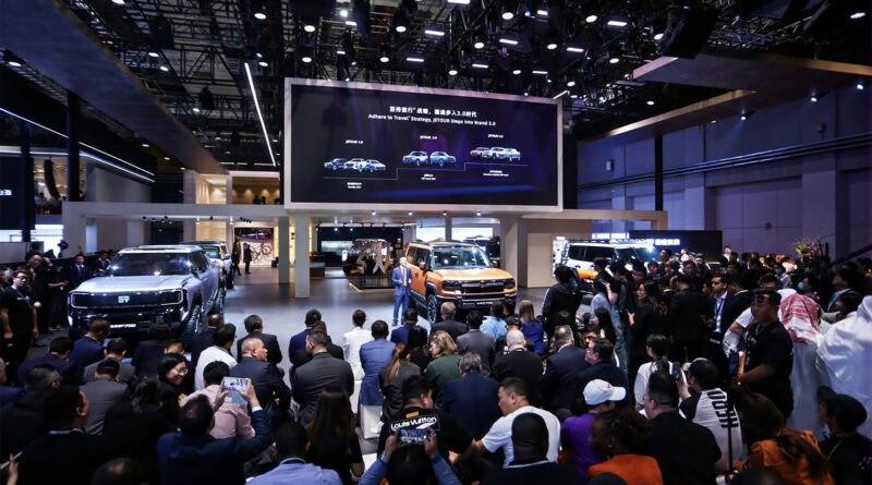 JETOUR revela GAIA e modelos G700 e G900 no Auto Shanghai