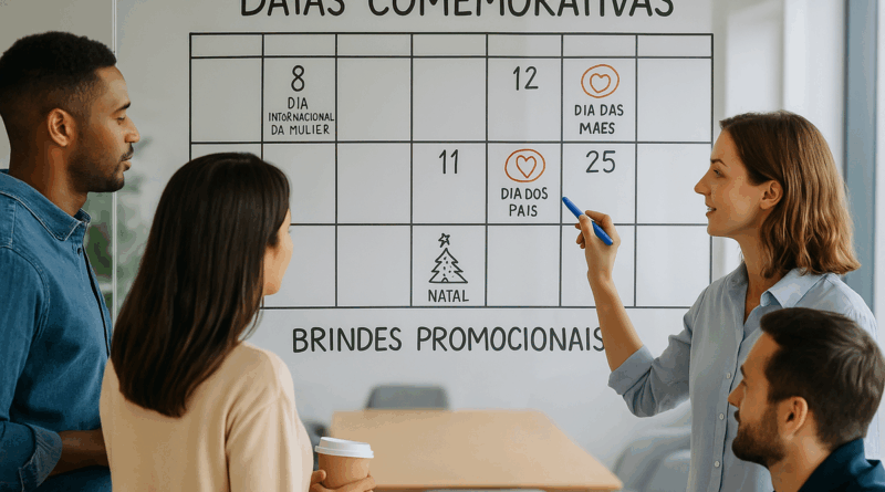 Brindes personalizados fortalecem campanhas sazonais