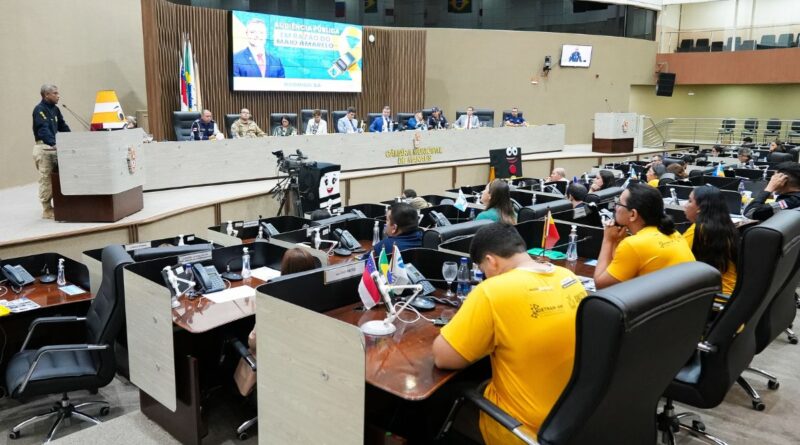 Câmara Municipal de Manaus debate resultados da campanha ‘Maio Amarelo’ em Audiência Pública