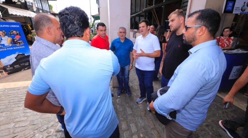 Prefeito em exercício Renato Junior celebra 142 anos do mercado Adolpho Lisboa com anúncio de revitalização e ações para o Centro Histórico de Manaus