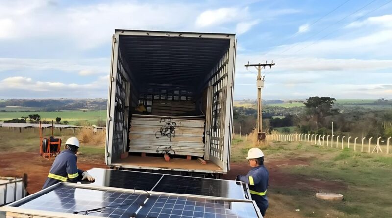 GDSUN destina 50 toneladas de módulos à reciclagem
