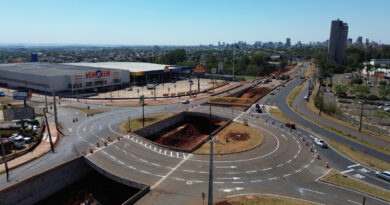 Novo viaduto em Maringá já impacta comércio local