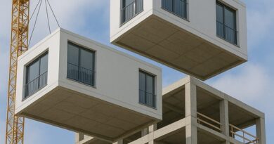 Sistema constrói estrutura e apartamentos ao mesmo tempo
