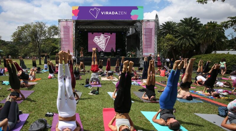 Virada Zen ocupa São Paulo com bem-estar e saúde mental