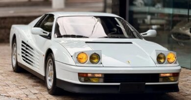 Ferrari Testarossa 1988 vai a leilão no Brasil