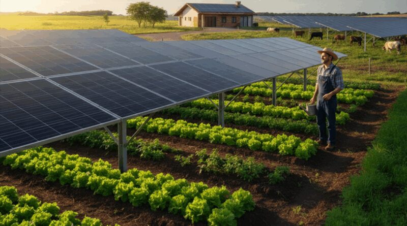 Expansão solar impulsiona conservação do solo no país