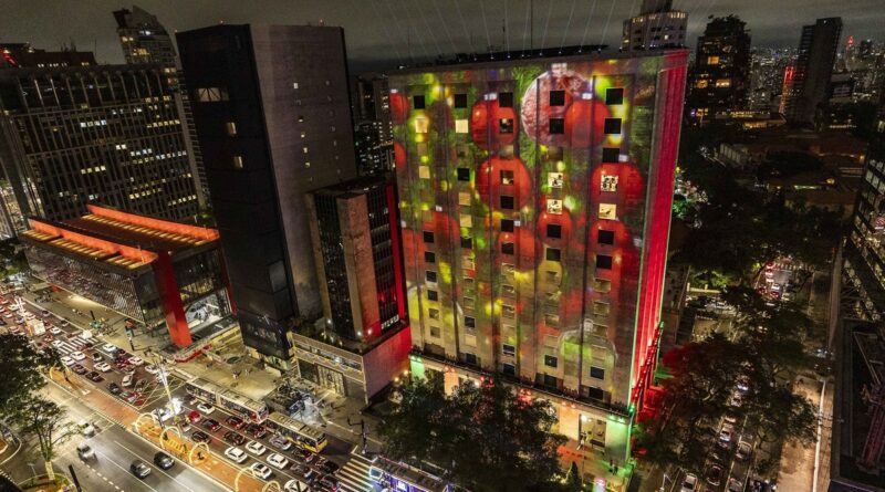 Bradesco Seguros marca a sua chegada à Paulista com mapping