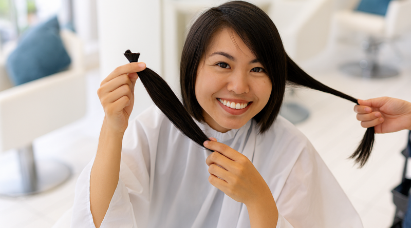 Doação de cabelo ajuda pacientes oncológicos