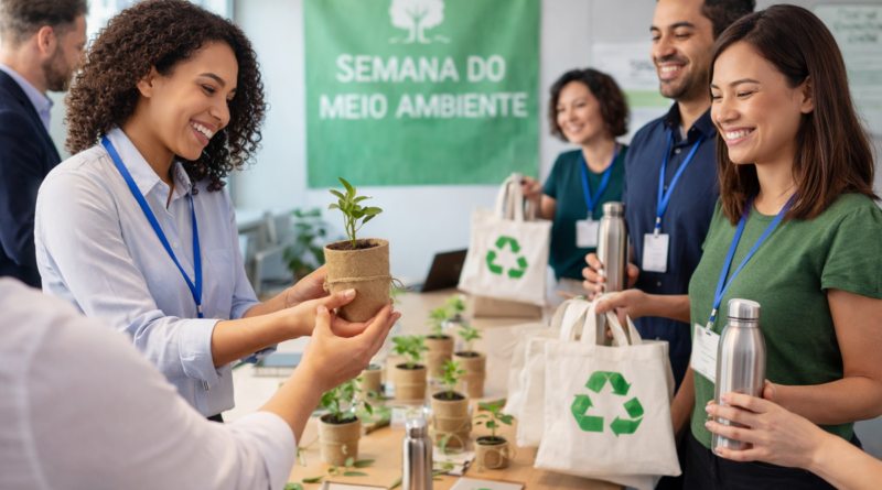 Brindes sustentáveis integram ações corporativas