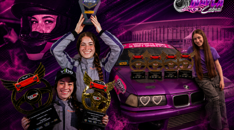 Piloto amplia presença feminina no Drift