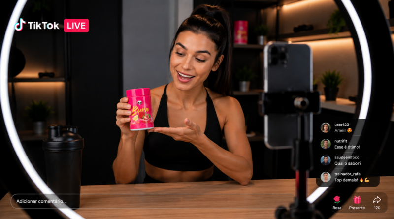 TikTok: live commerce ganha força no Brasil