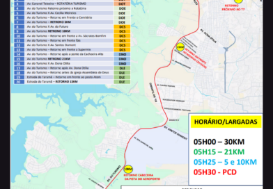 Prefeitura de Manaus monta operação especial de trânsito para ‘Meia Maratona Desafio 30’ neste domingo, 7/6