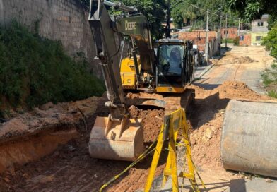 Prefeitura de Manaus executa obra emergencial de drenagem profunda no Novo Aleixo e reforça segurança na região