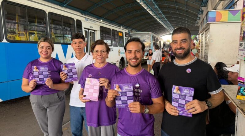 Prefeitura de Manaus realiza ação educativa do ‘Junho Violeta’ nos terminais de ônibus da capital