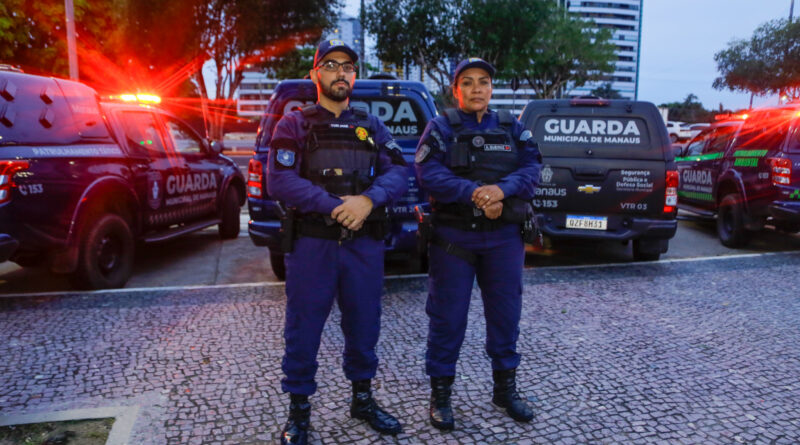 Guarda Municipal de Manaus prende indivíduo por tráfico de drogas e resgata gavião ferido na madrugada desta sexta-feira