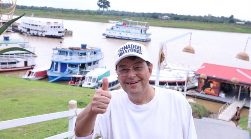Eduardo Braga lidera mais uma pesquisa para o Senado