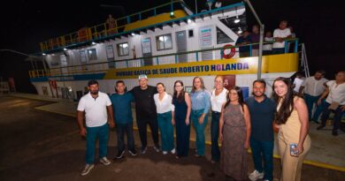 Eduardo Braga inicia viagem pelo Rio Juruá mostrando resultados de investimentos na saúde