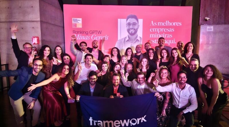 Framework Digital entra para o ranking de MG no GPTW 2026