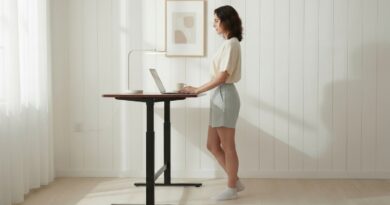 Trabalho híbrido impulsiona a busca por mesas ergonômicas