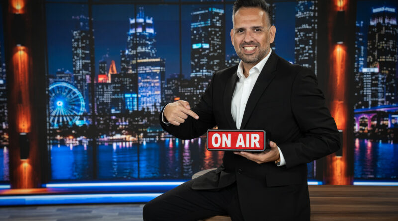 Jornalista comandará talkshow para brasileiros em TV nos EUA