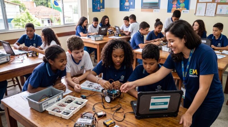 Robótica torna-se obrigatória nas escolas a partir de 2026