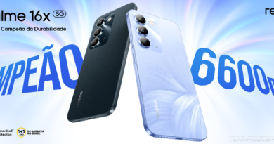 Com bateria de 6.600 mAh, realme 16x 5G chega ao Brasil