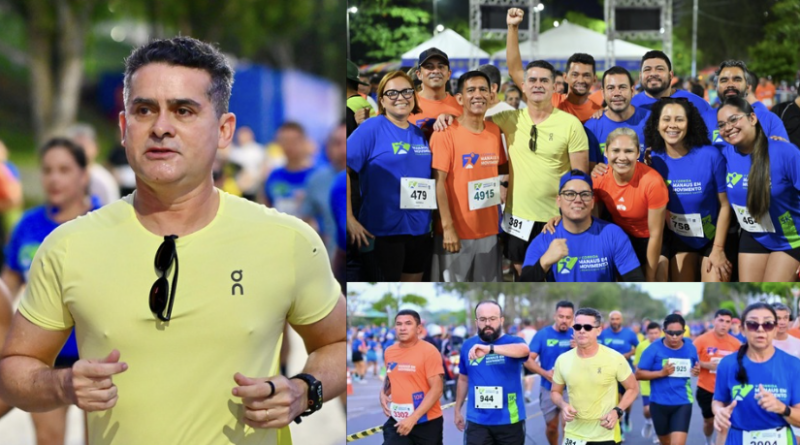 David Almeida participa da Manaus em Movimento e destaca legado de incentivo ao esporte e à saúde