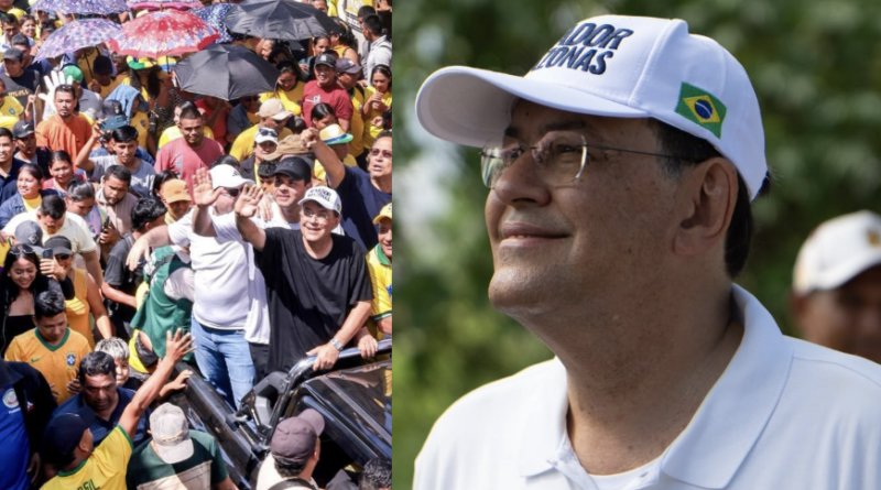 O líder nas pesquisas, Eduardo Braga, une MDB, PSD e Republicanos em uma grande convenção no dia 25 de julho