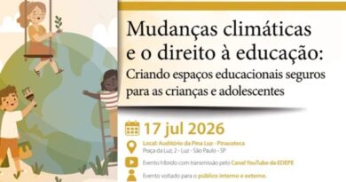 Evento discute escolas resilientes às mudanças climáticas