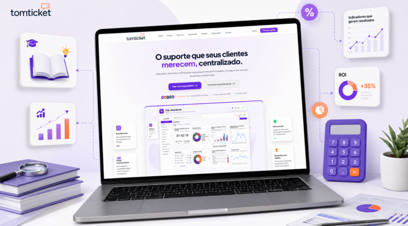 TomTicket lança novo site com conteúdos e calculadora