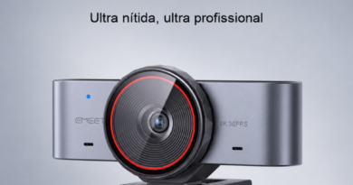 EMEET lança webcam 4K flagship C960 Ultra no Brasil