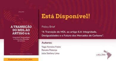LACLIMA lança estudo sobre o novo mercado global de carbono