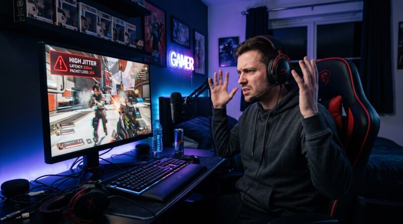 Jitter pode arruinar sua partida mesmo com ping baixo