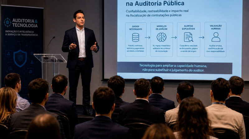 Auditoria pública combina IA e revisão humana contra riscos