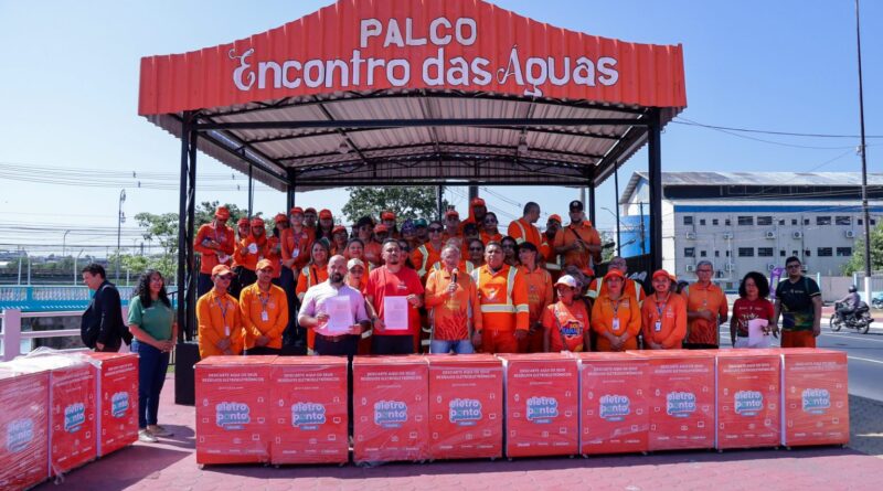 Prefeitura inicia instalação de 62 coletores de lixo eletrônico e amplia estrutura permanente de coleta seletiva em Manaus