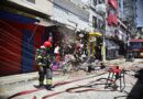 Incêndio Destrói Prédio No Comércio Central De Manaus, Corpo De Bombeiros Foi Acionado Para Conter As Chamas
