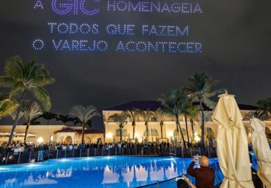 Show de drones da GIC homenageia Varejo e ABRAS