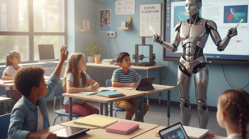 Robôs humanoides ampliam possibilidades na educação pública