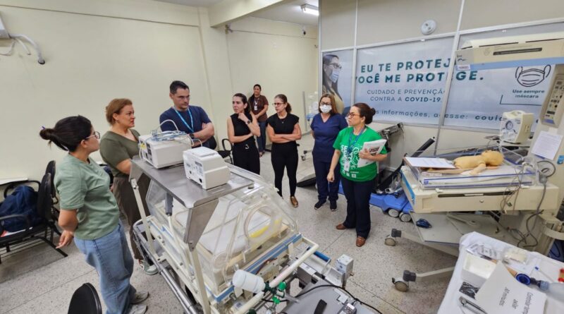 Moura Tapajóz encerra curso teórico-prático sobre ‘Transporte do Recém-Nascido de Alto Risco’