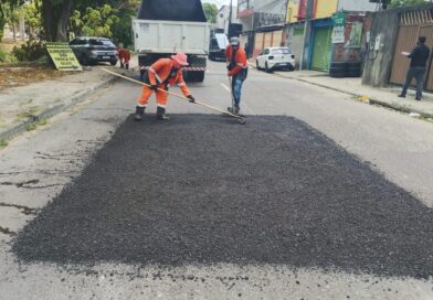 Prefeitura de Manaus recupera avenida no Colônia Terra Nova e melhora circulação na zona Norte