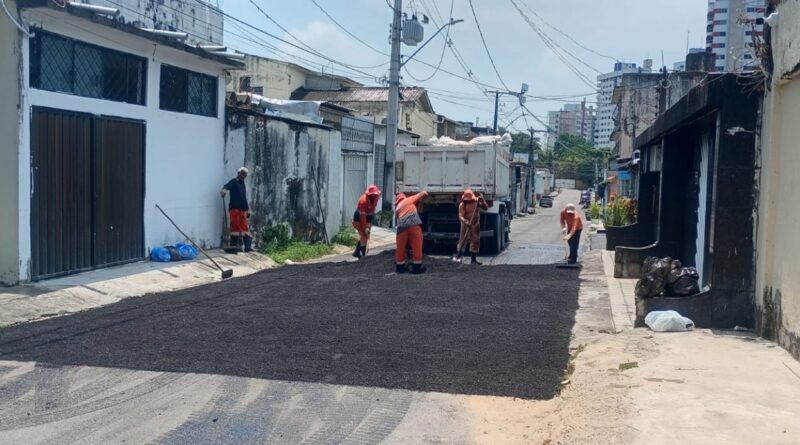 Prefeitura de Manaus conclui serviço de infraestrutura na rua Wilson de Castro e melhora circulação no Parque 10