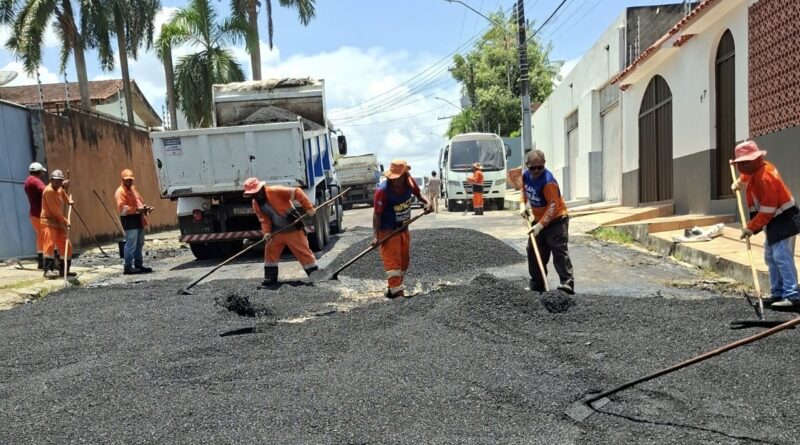 Prefeitura de Manaus conclui novo pavimento da alameda Espanha e melhora trafegabilidade no bairro Aleixo