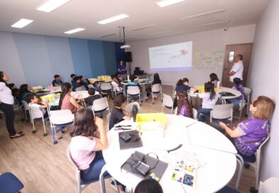Alunos da prefeitura com altas habilidades participam do encontro da Imersão em Robótica Educacional em parceria com o INDT