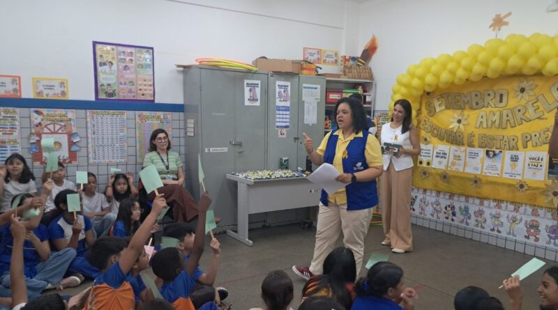 ‘Saúde Mental’ é tema de atividade do Programa Saúde na Escola