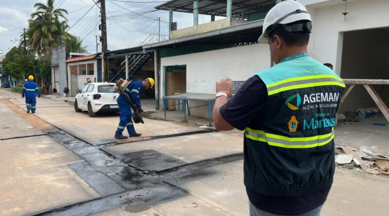 Prefeitura de Manaus monitora ampliação da rede de água para beneficiar 5 mil moradores no bairro Lago Azul
