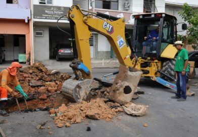 Prefeitura de Manaus recupera rede de drenagem profunda e melhora escoamento das águas no bairro Petrópolis