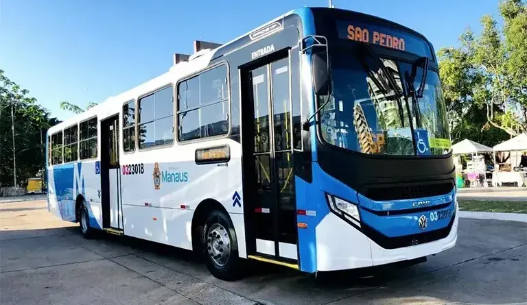 Em nota, a Prefeitura de Manaus informa gratuidade no transporte coletivo no primeiro turno das Eleições 2026