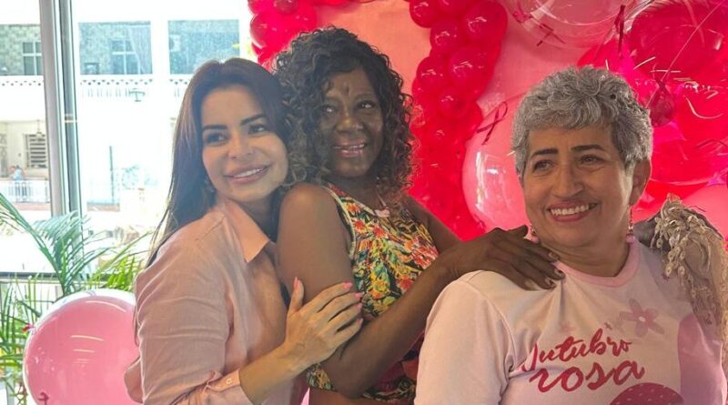 David Almeida e Vivi Lira: “Almas que Florescem” levou acolhimento e autoestima a mulheres no Outubro Rosa