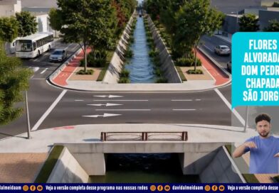 David anuncia nova avenida marginal para desafogar o trânsito em cinco bairros de Manaus